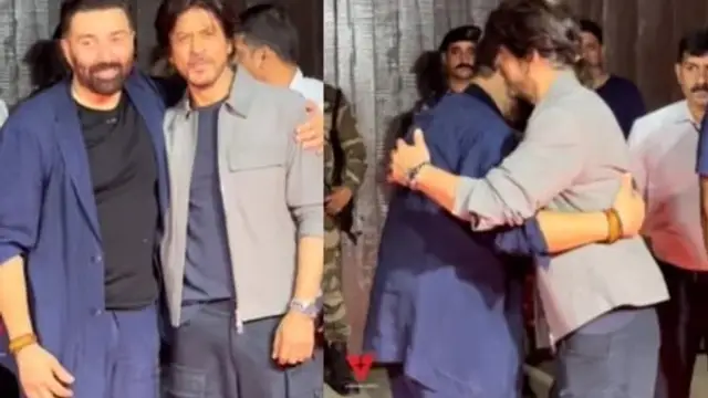OMG! 30 साल की लड़ाई भूलकर गले मिले सनी देओल और शाहरुख खान, अनबन पर सनी देओल ने तोड़ी चुप्पी, कहा – ‘हम जवान थे’