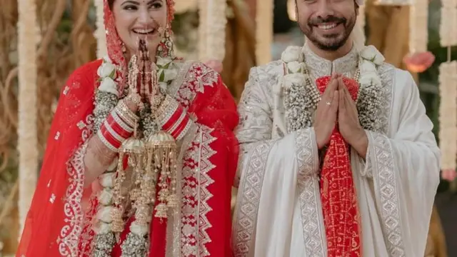 शादी के बंधन में बंधे Abhishek Pathak और Shivaleeka Oberoi, शेयर की शादी की पहली तस्वीरें