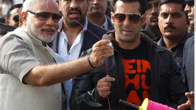 OMG! प्रधानमंत्री मोदी ने इस खास अंदाज में लिया सलमान खान का नाम, लोगों को तालियां और सीटियां बजाते देखकर हंस पड़े पीएम मोदी, देखें Video
