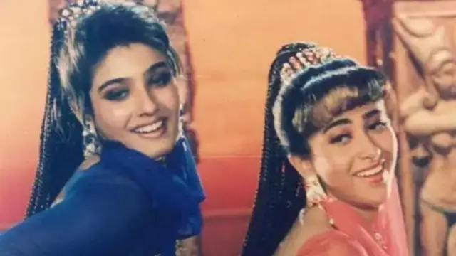 इस एक्टर के लिए Raveena Tandon ने Karisma Kapoor से की थी जमकर लड़ाई, एक-दूसरे संग हुई थी गंदी मारपीट