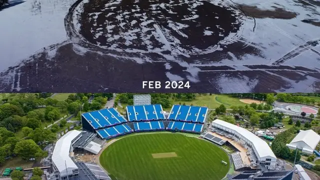 T20 WorldCup 2024: अभी भी तैयार हो रहा है न्यूयॉर्क का अस्थायी स्टेडियम, IND vs PAK हाईवोल्टेज मैच यही पर खेला जाएगा