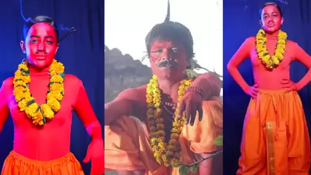 OMG! भूलभुलैया का छोटा पंडित बनी उर्फी जावेद, भड़के लोगों ने दी जान से मारने की धमकी