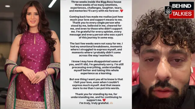 BB20 से एविक्शन के बाद ईशा रिखी का इमोशनल नोट, मांगी माफी तो Ex बादशाह ने कसा तंज, लोगों ने लगाई क्लास