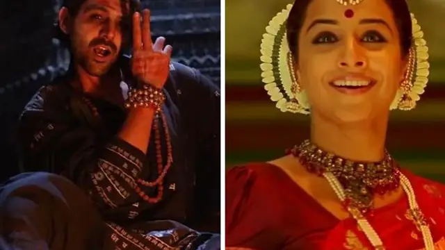 Kartik Aaryan ने विद्या पर किया मस्ती में कमेंट, सरेआम ‘मंजुलिका’ ने खींचे ‘रूह बाबा’ के गाल; क्यूट Video वायरल