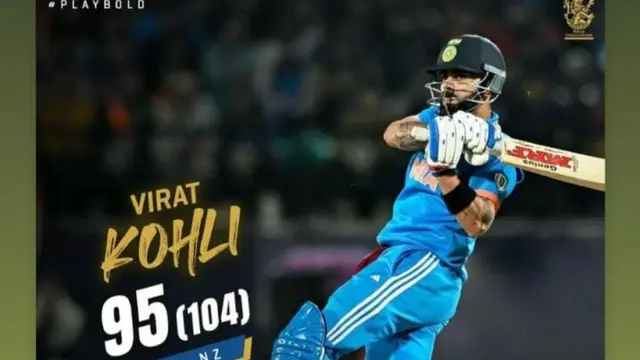 Ind vs Nwz: न्यूजीलैंड के खिलाफ शानदार पारी खेलने पर अनुष्का शर्मा ने की विराट कोहली की तारीफ, विराट को बताया ‘Stormchaser’
