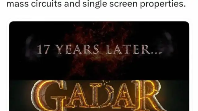 Gadar 2: रिलीजिंग से पहले ‘गदर 2’ ने तोड़ा शाहरुख खान की सुपरहिट फिल्म पठान का रिकॉर्ड, 1 लाख टिकटों की हुई एडवांस बुकिंग