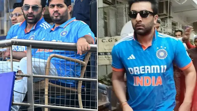OMG! मैच के दौरान वायरल हुई रणबीर कपूर की फोटो, सूजा चेहरा देखकर फैंस ने किया ट्रोल, कहा- ‘होने वाले राम फिर पीने लगे हैं शराब’